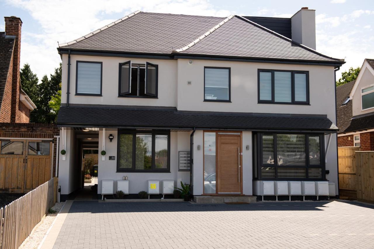 Walnut Flats-F5, Stylish 1-Bedroom - Parking, Netflix, Wifi - Close To Oxford, Bicester & Blenheim Palace Kidlington Eksteriør bilde